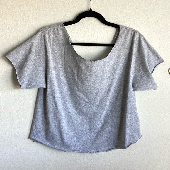 SUMMER CLOSEOUT ☀️ \Good Vibes Only Crop Cut T-Shirt - Picture 9 of 11